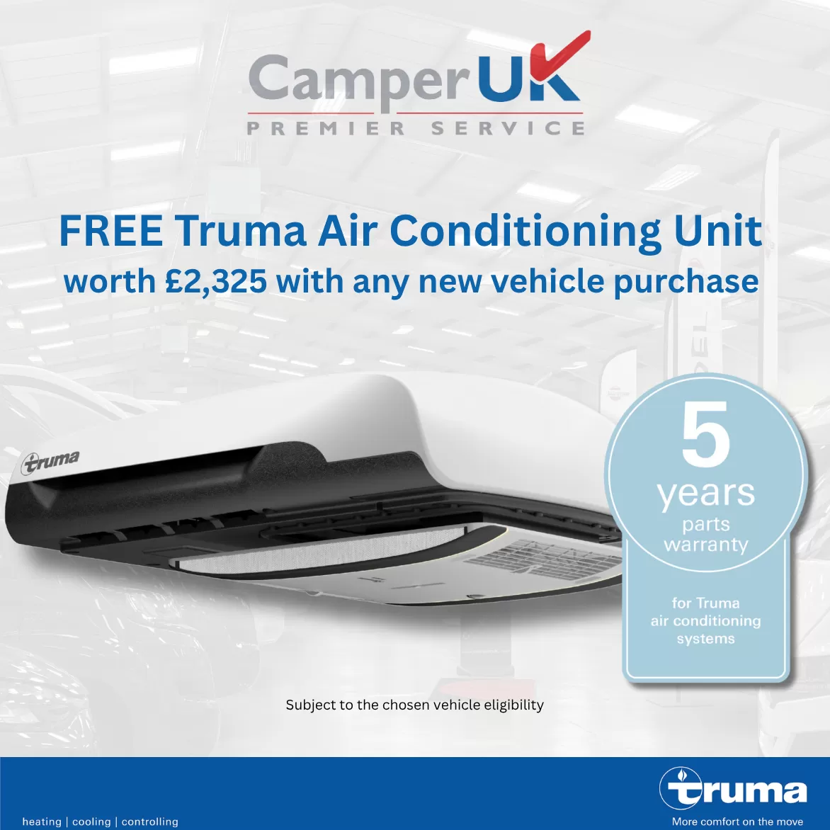 Free Truma Air Conditioning – This May Only! 
