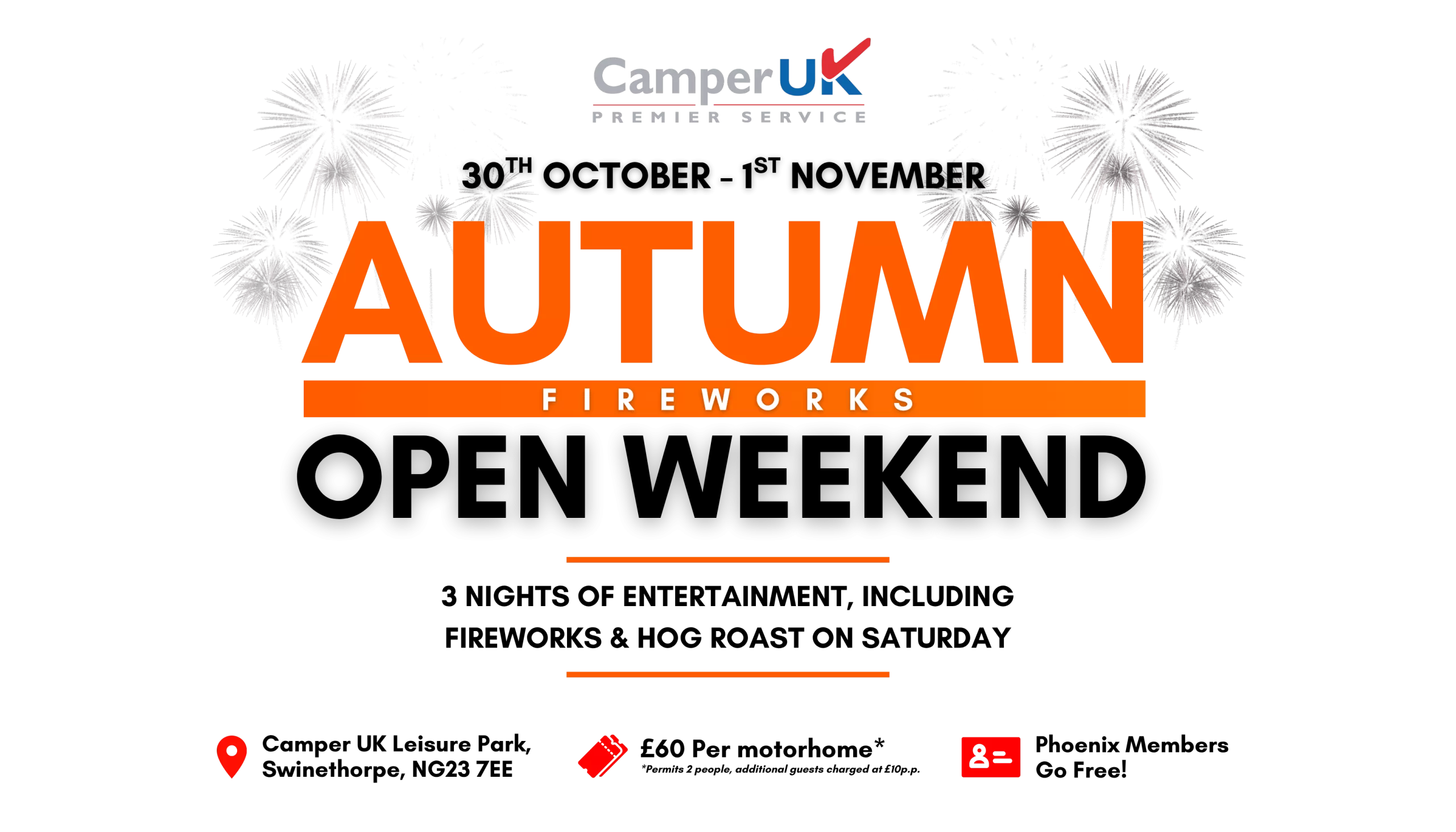 Autumn Open Weekend 