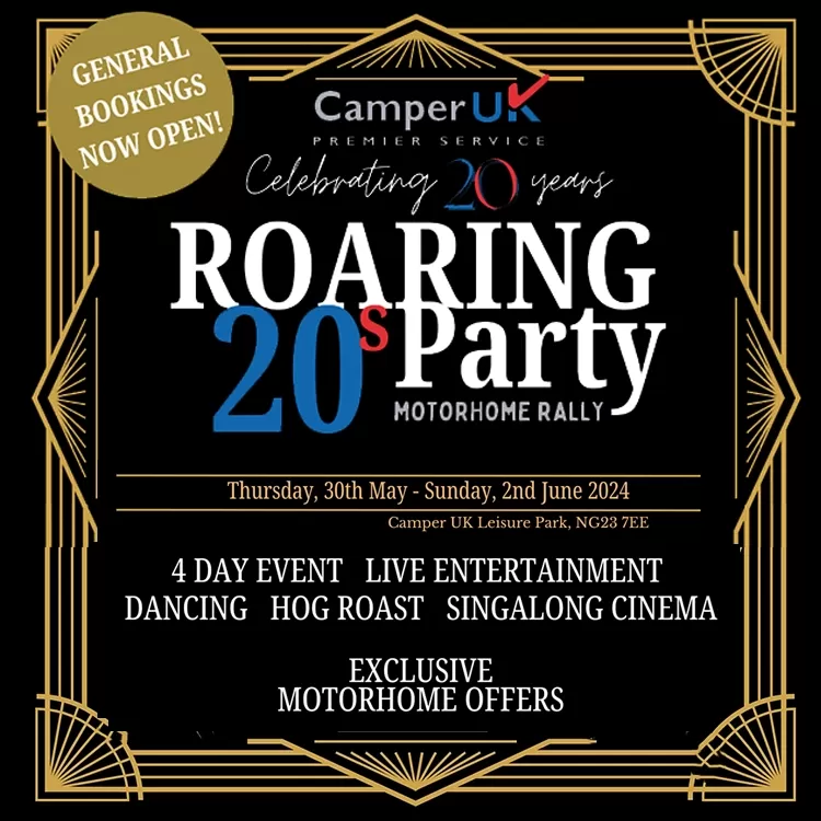 CAMPER UK ROARING 20s CELEBRATION