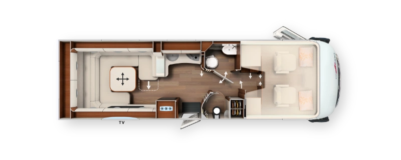 New Carthago Liner-For-Two I 53 L